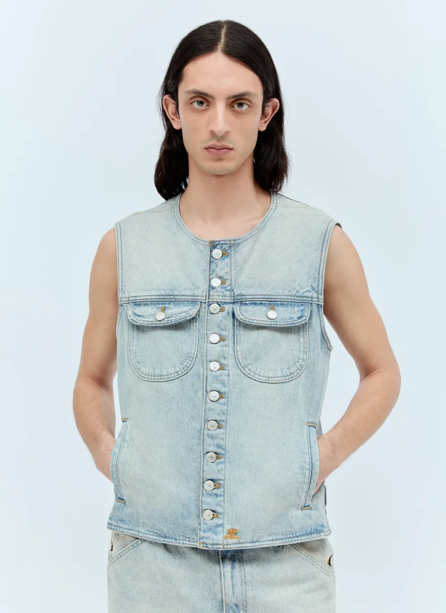 Multiflex Denim Vest
