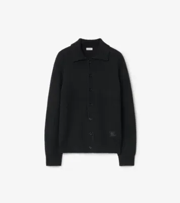 Cashmere Cardigan in Black