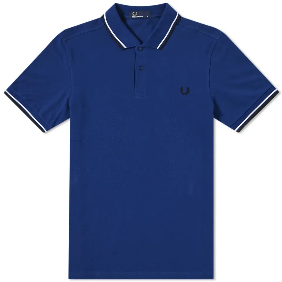 Fred Perry Slim Fit Twin Tipped Polo