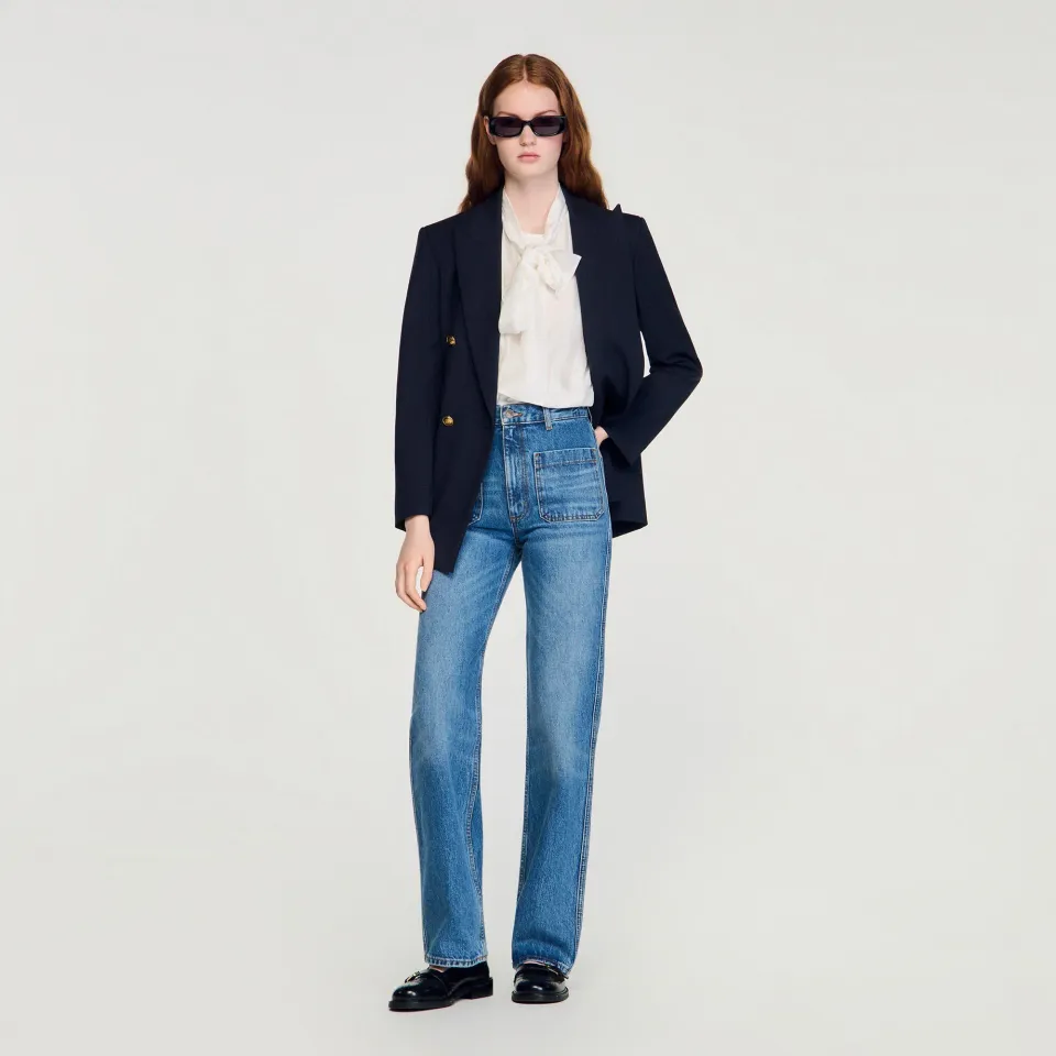 Faded jeans