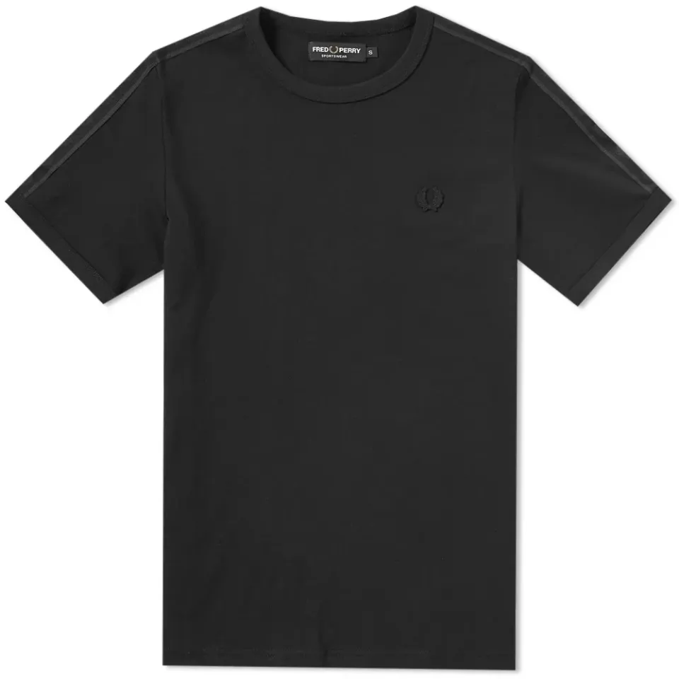 Fred Perry Tonal Taped Ringer Tee