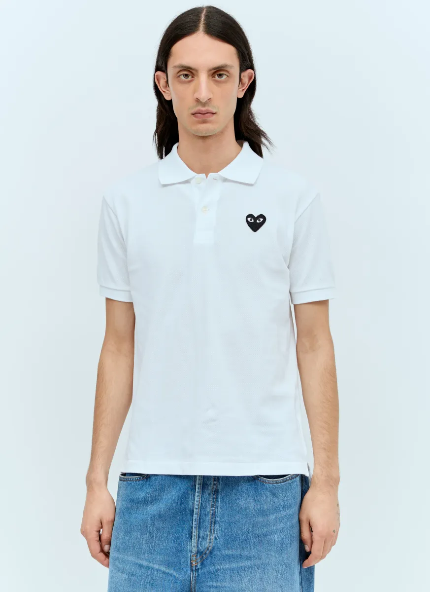 Logo Patch Polo Shirt