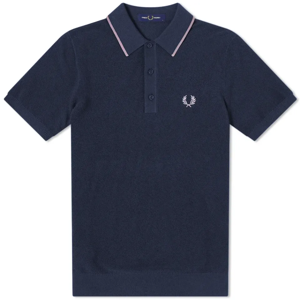 Tipped Knitted Polo