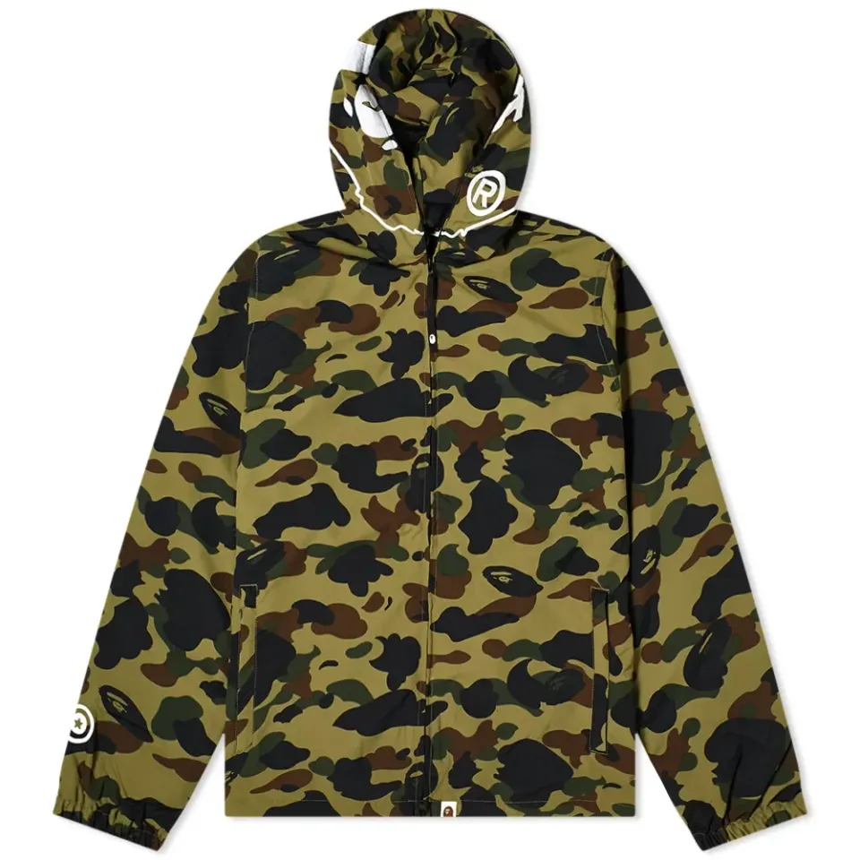 1st Camo 2nd Ape Hooded Jacket