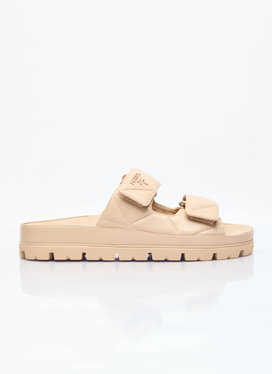 Logo Plaque Quilted Slides