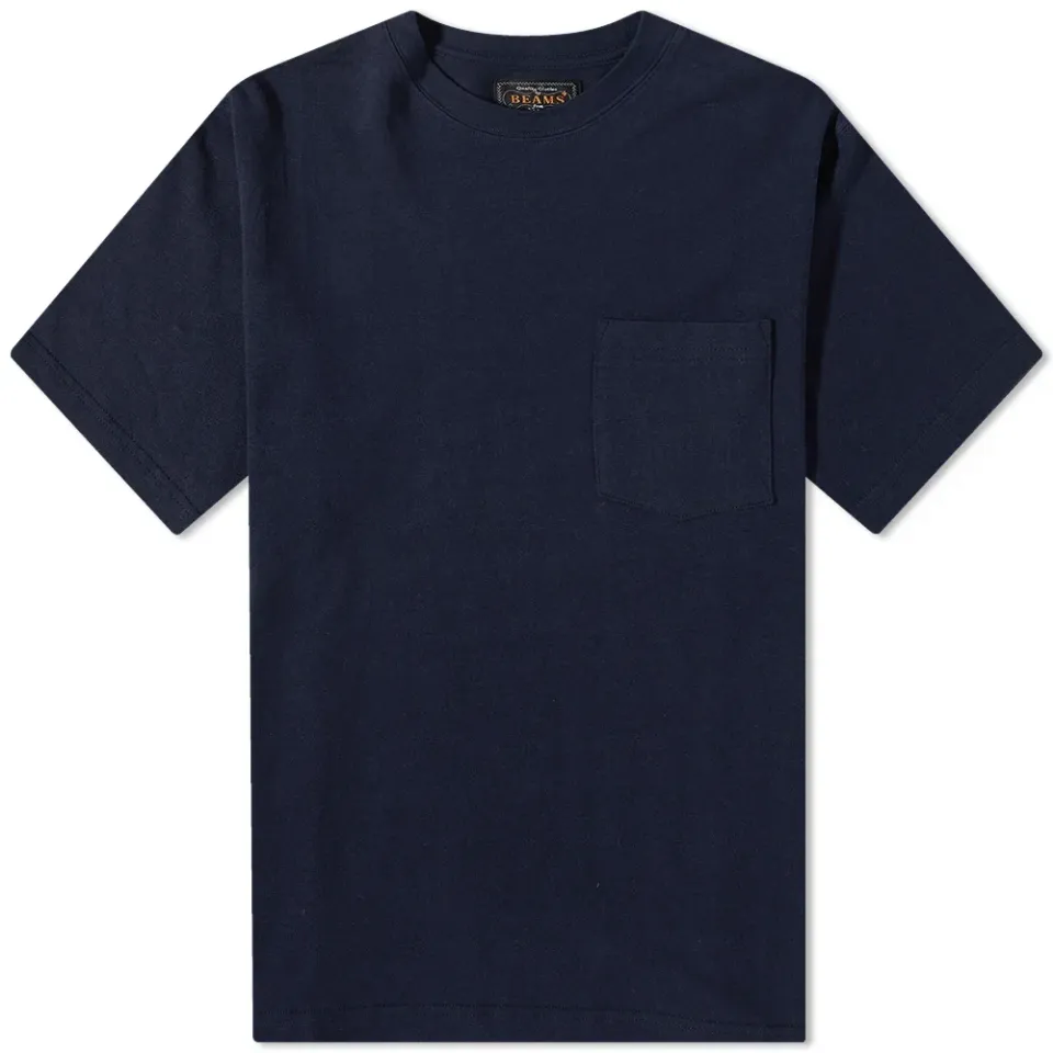 Crew Neck Pocket T-Shirt