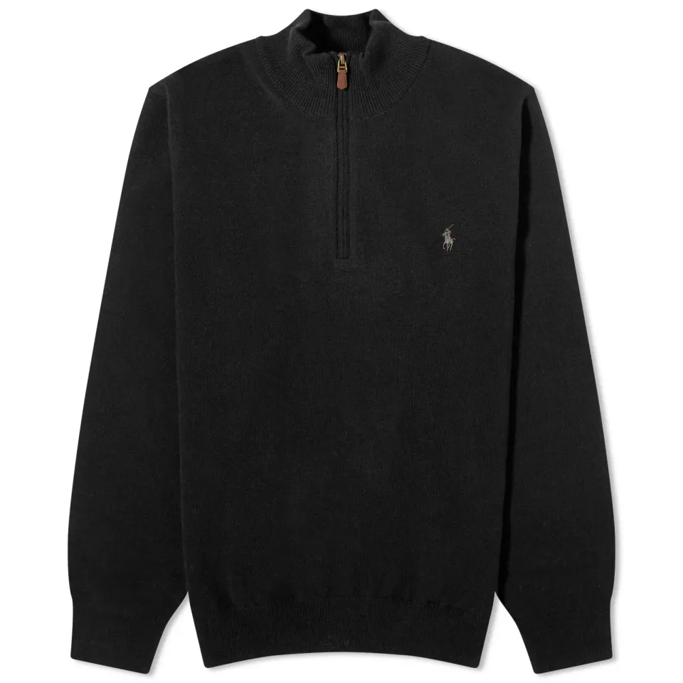 Lambswool Half Zip Knit
