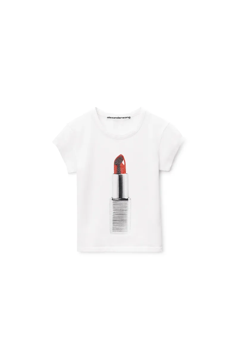Lipstick Baby Tee