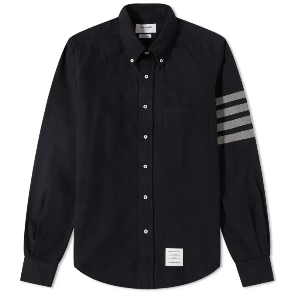 4 Bar Button Down Flannel Shirt