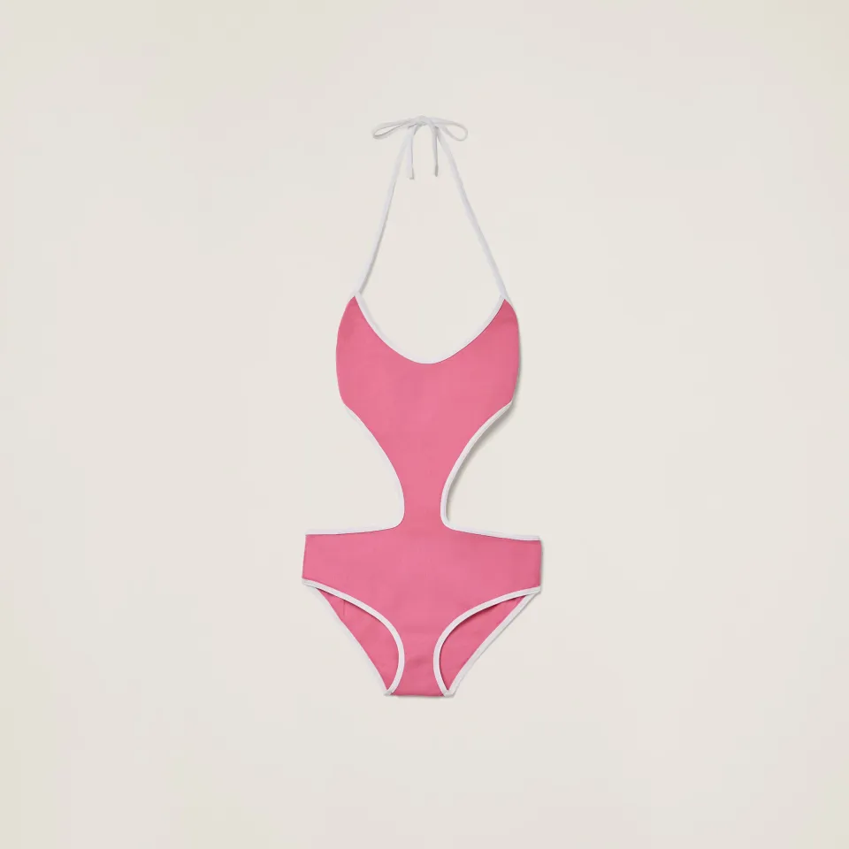 Technical knit swimsuit