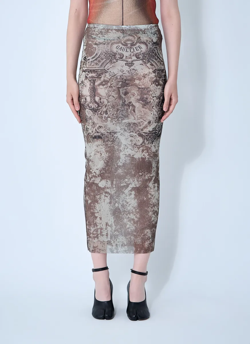 Médaillon Mesh Skirt