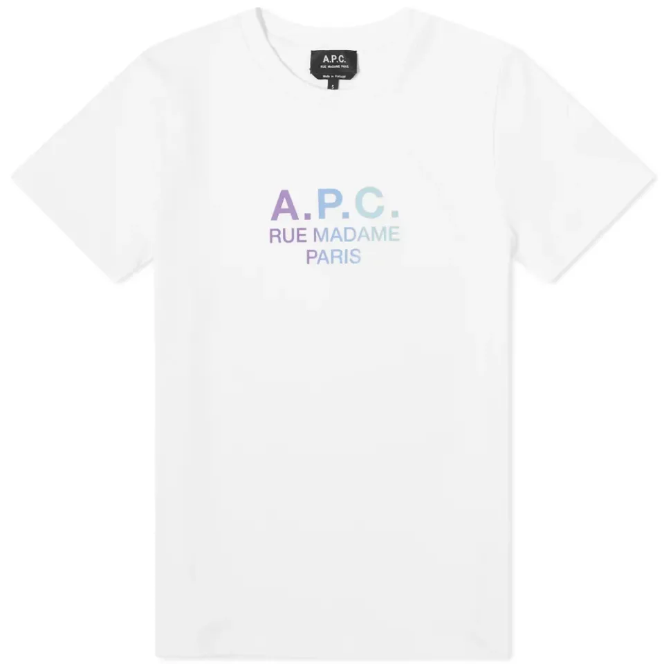 A.P.C. Jenny Holographic Logo T-Shirt