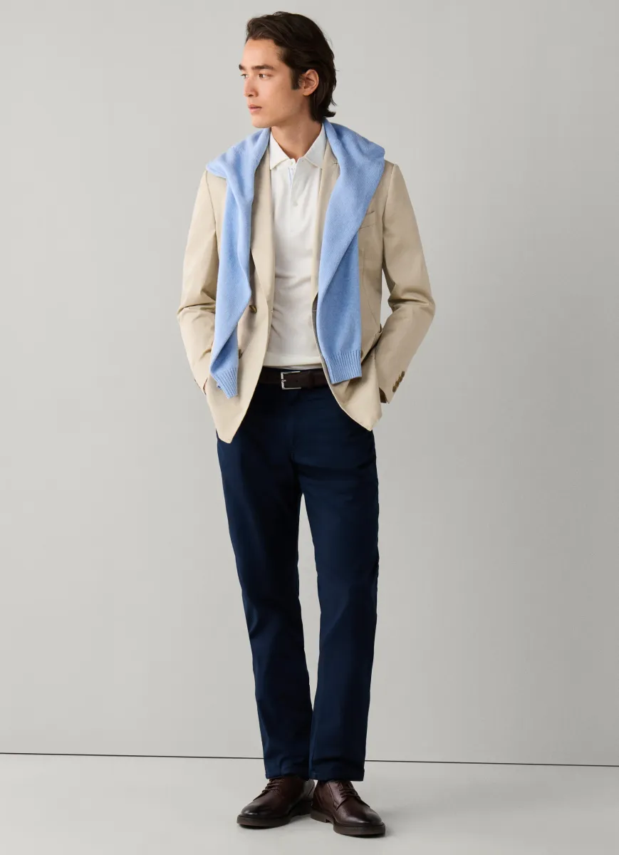 Regular Fit Trinity Canvas 5 Pocket Trouser