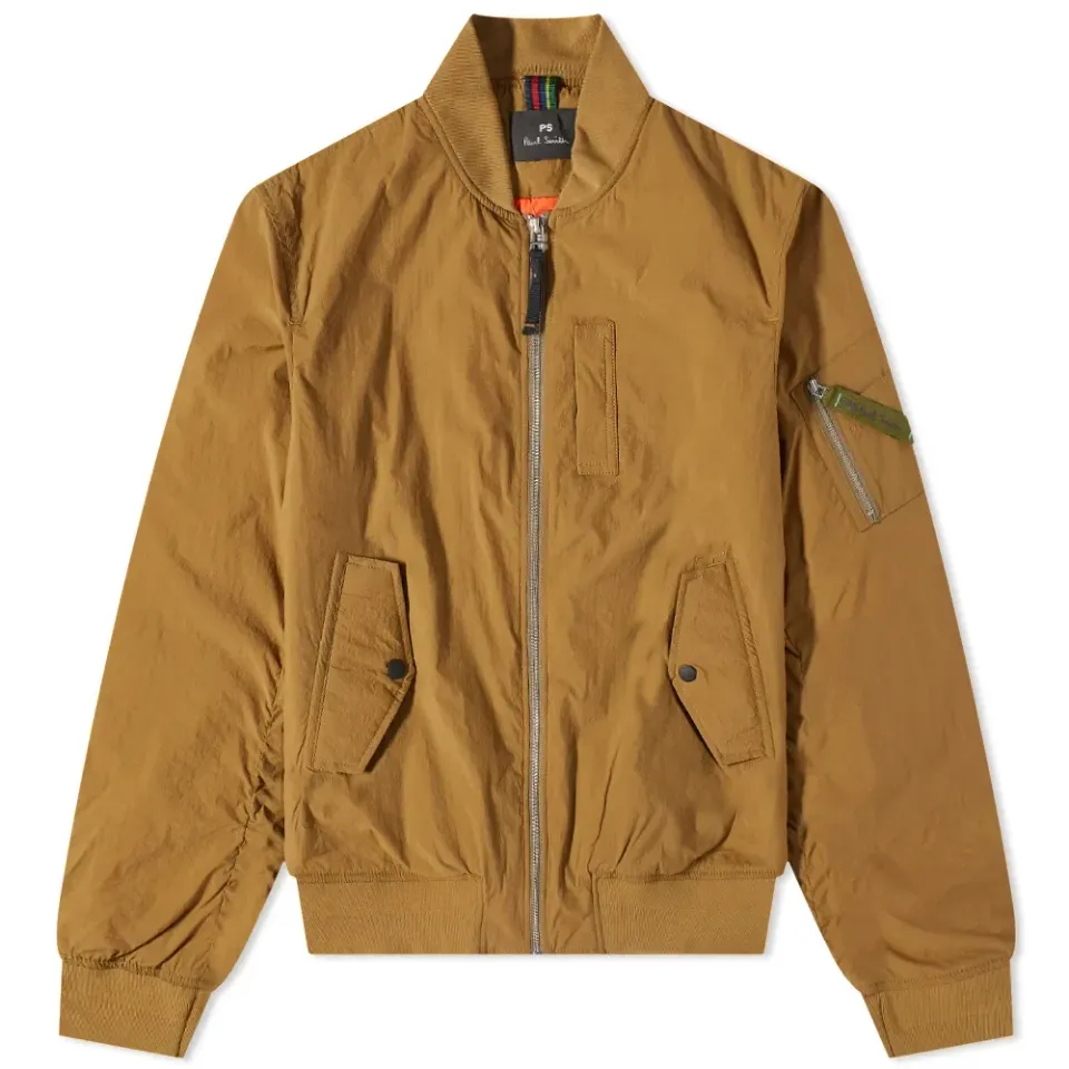 Nylon Bomber Jacket
