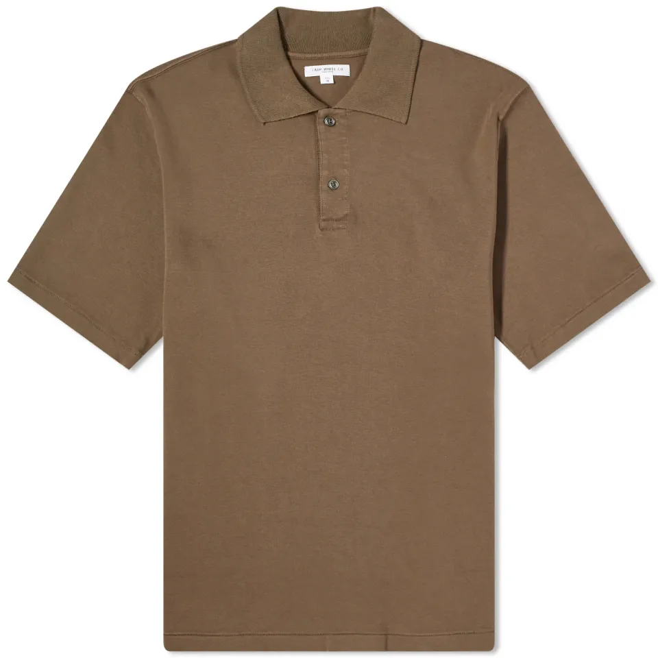 Lady White Co. Interlock Two Button Polo