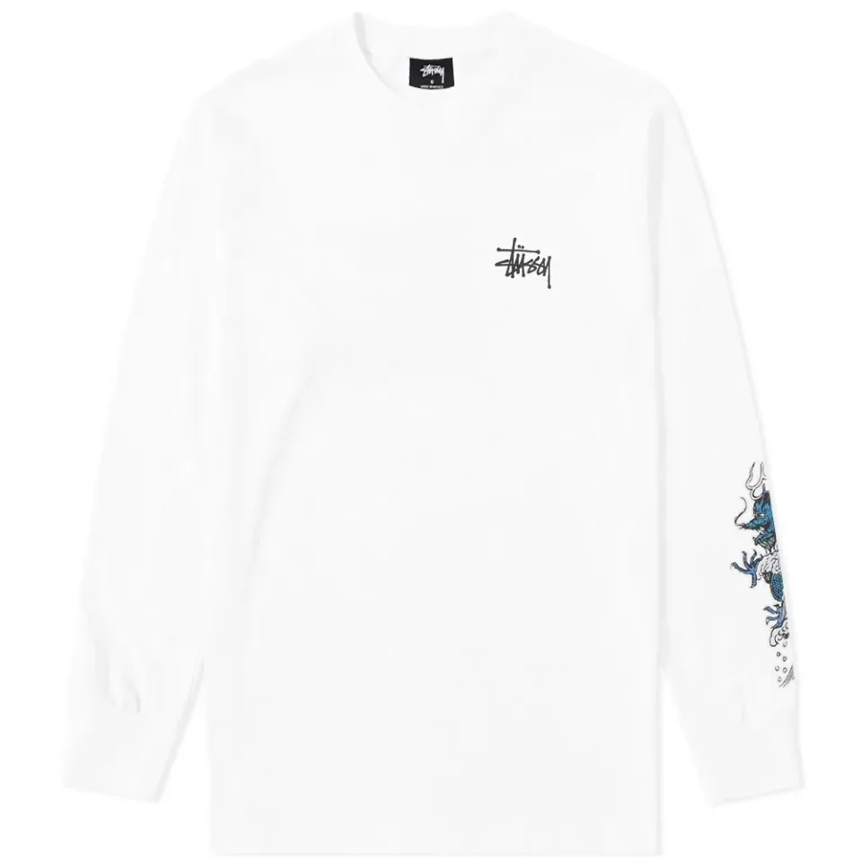 Long Sleeve Wave Dragon Tee