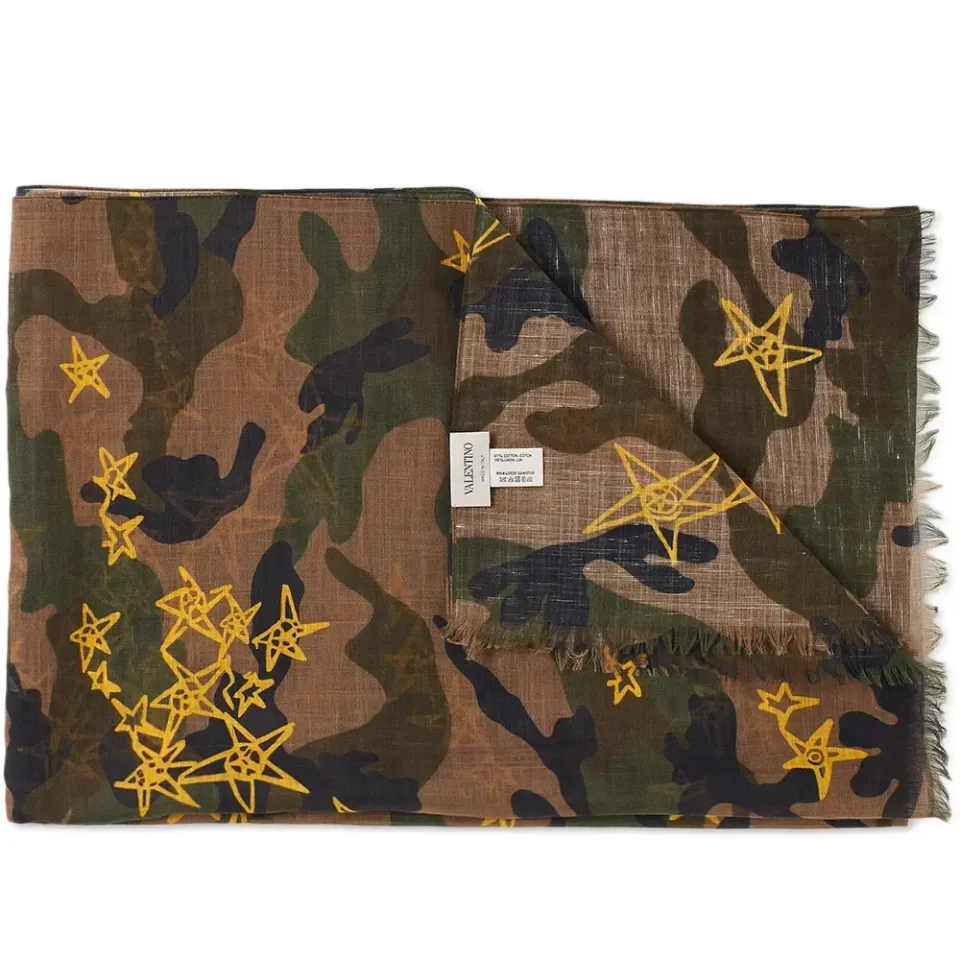 Graffiti Stars Camo Scarf