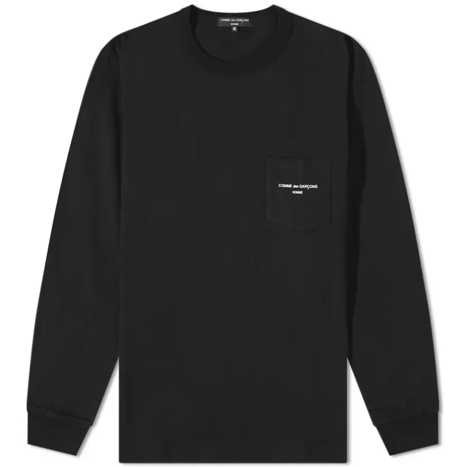 Long Sleeve Logo Pocket T-Shirt