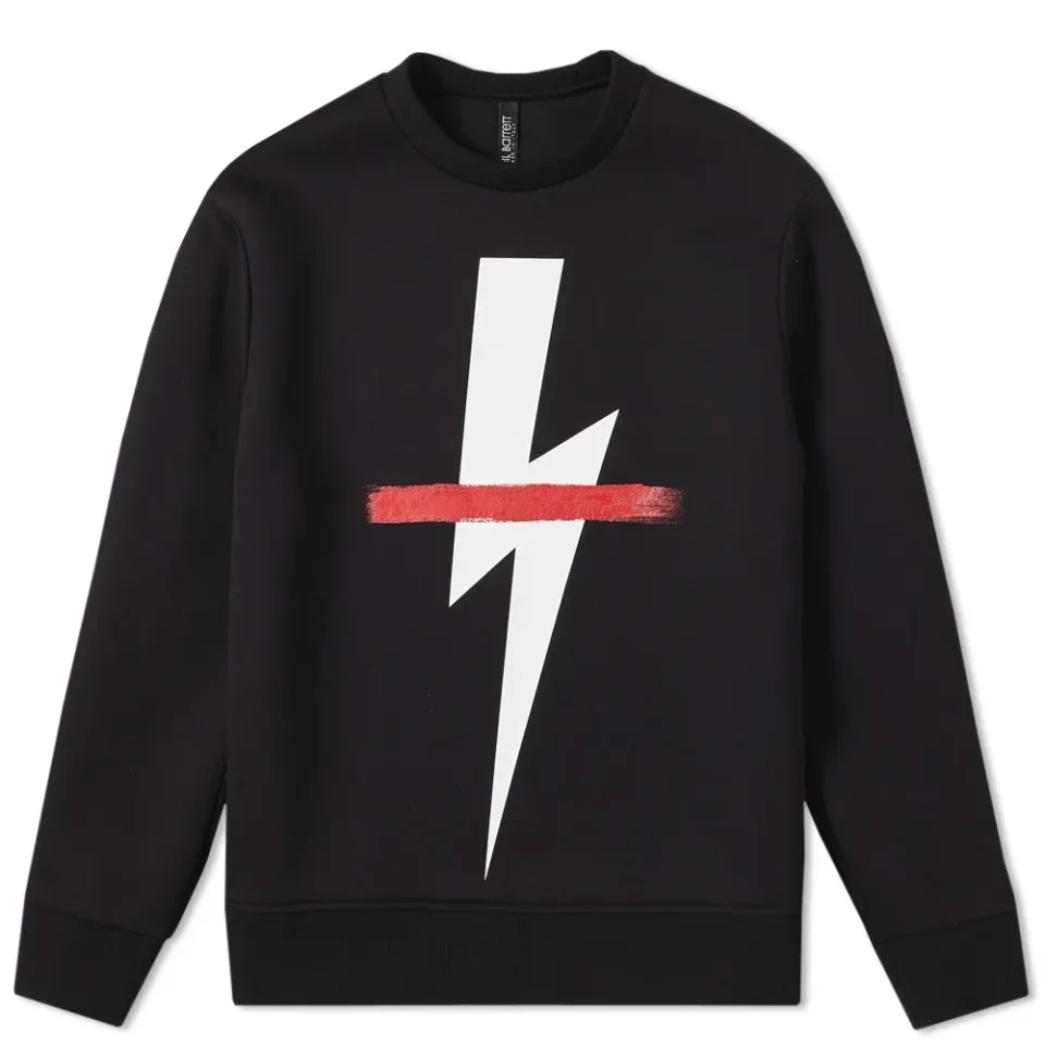 Crossed Out Bolt Crew Sweat
