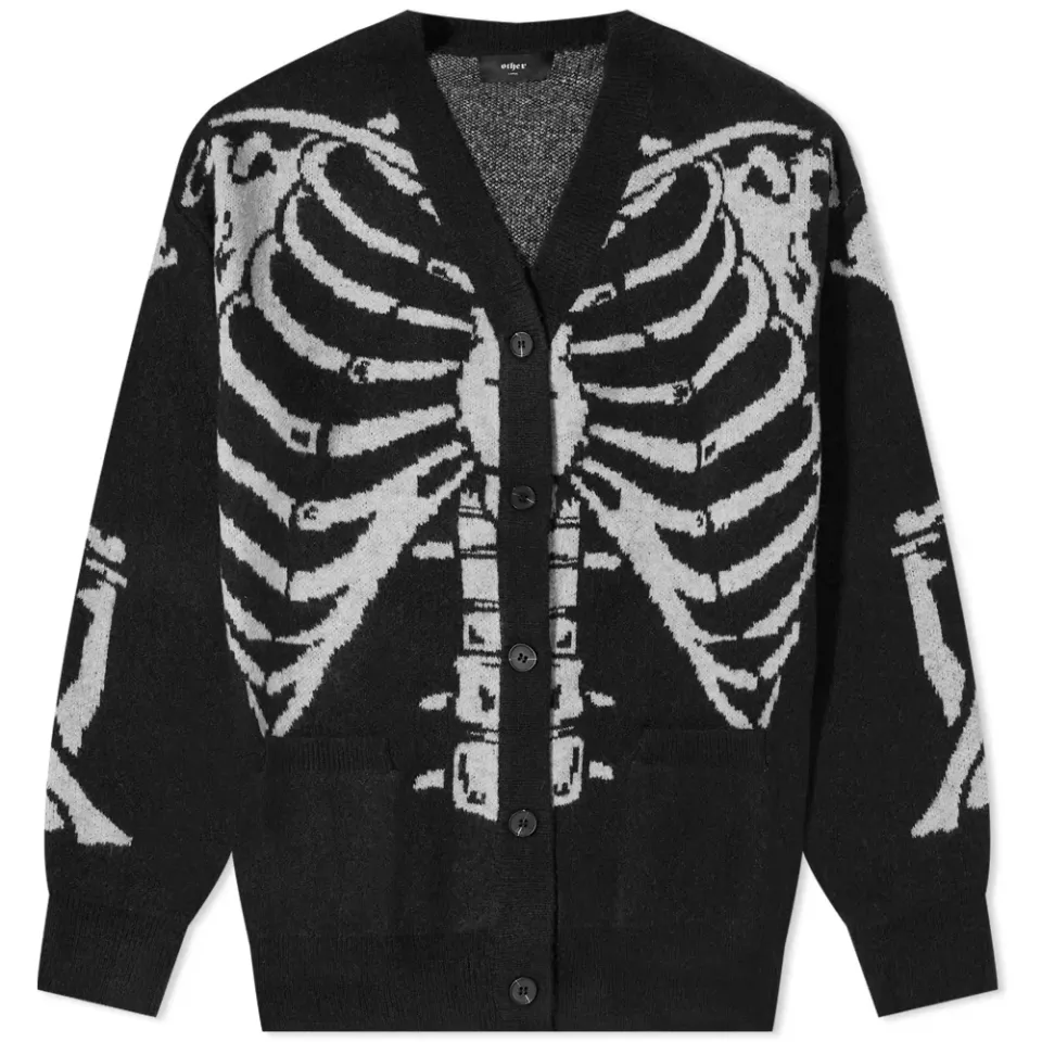 Skeleton Knit Cardigan