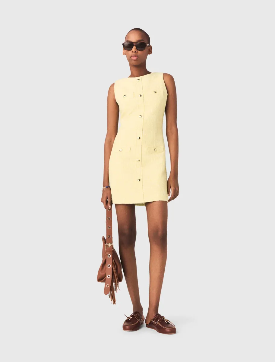 Short tweed dress
