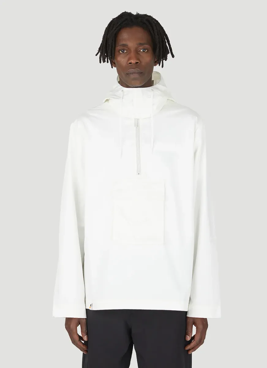 Waffle Anorak Pullover Jacket