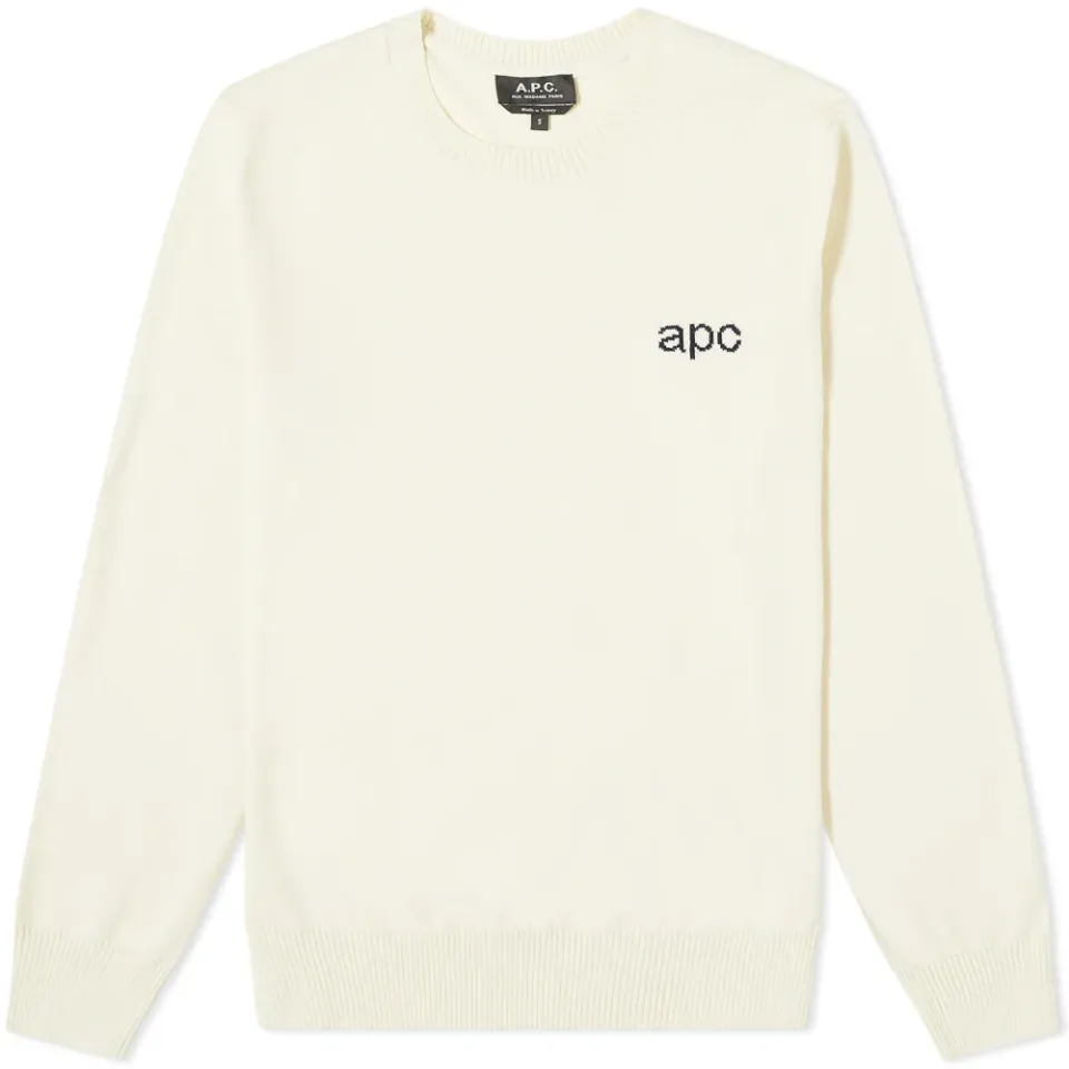 A.P.C. Logo Crew Knit