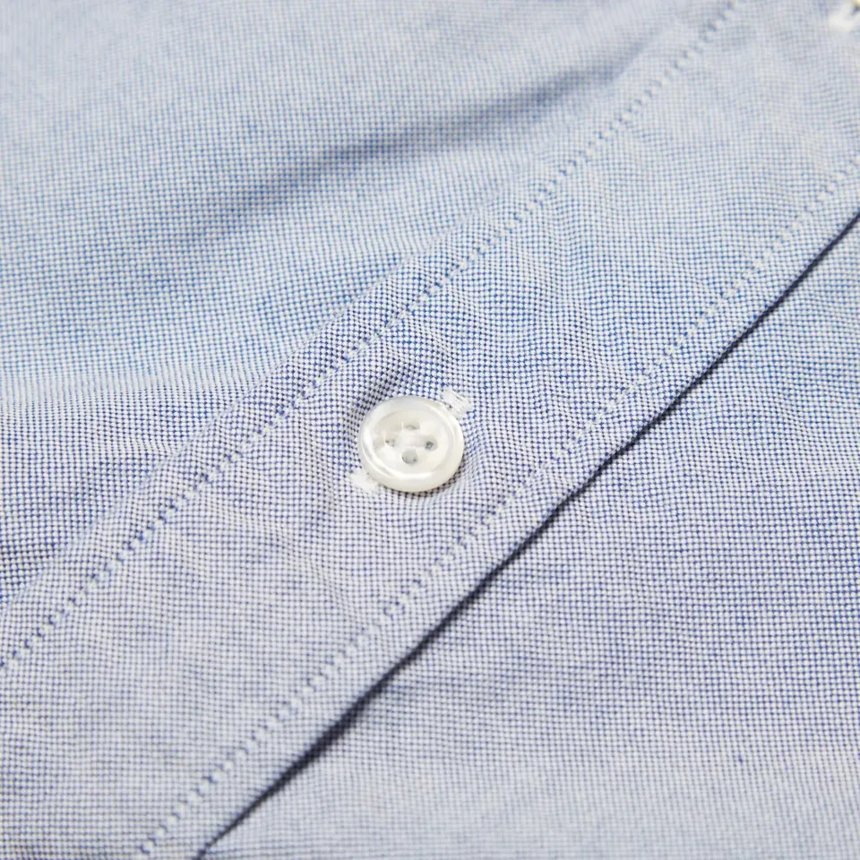 Button Down Logo Panel Shirt