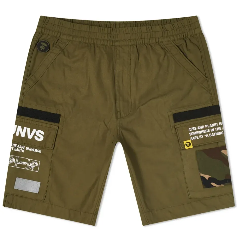 AAPE Woven Cargo Shorts