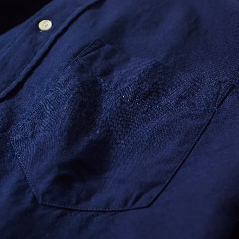 Indigo Oxford Shirt