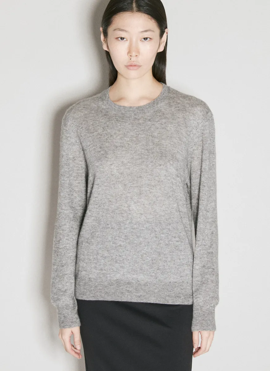 Cashmere-And-Silk Sweater