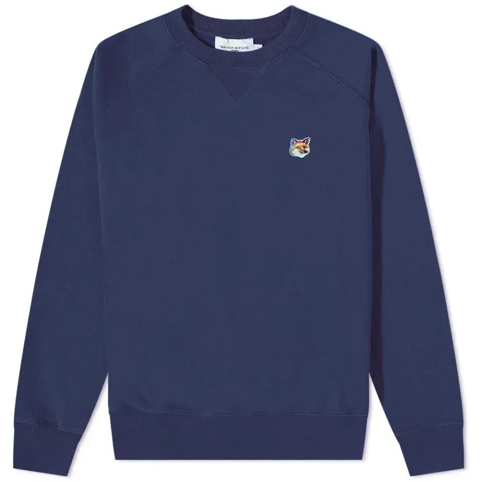 Maison Kitsuné Fox Head Patch Classic Sweat