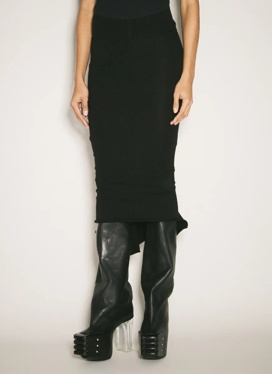 Knit Midi Skirt