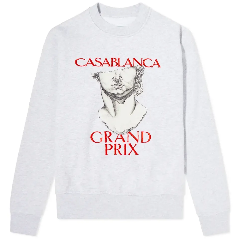Grand Prix Print Crew Sweat