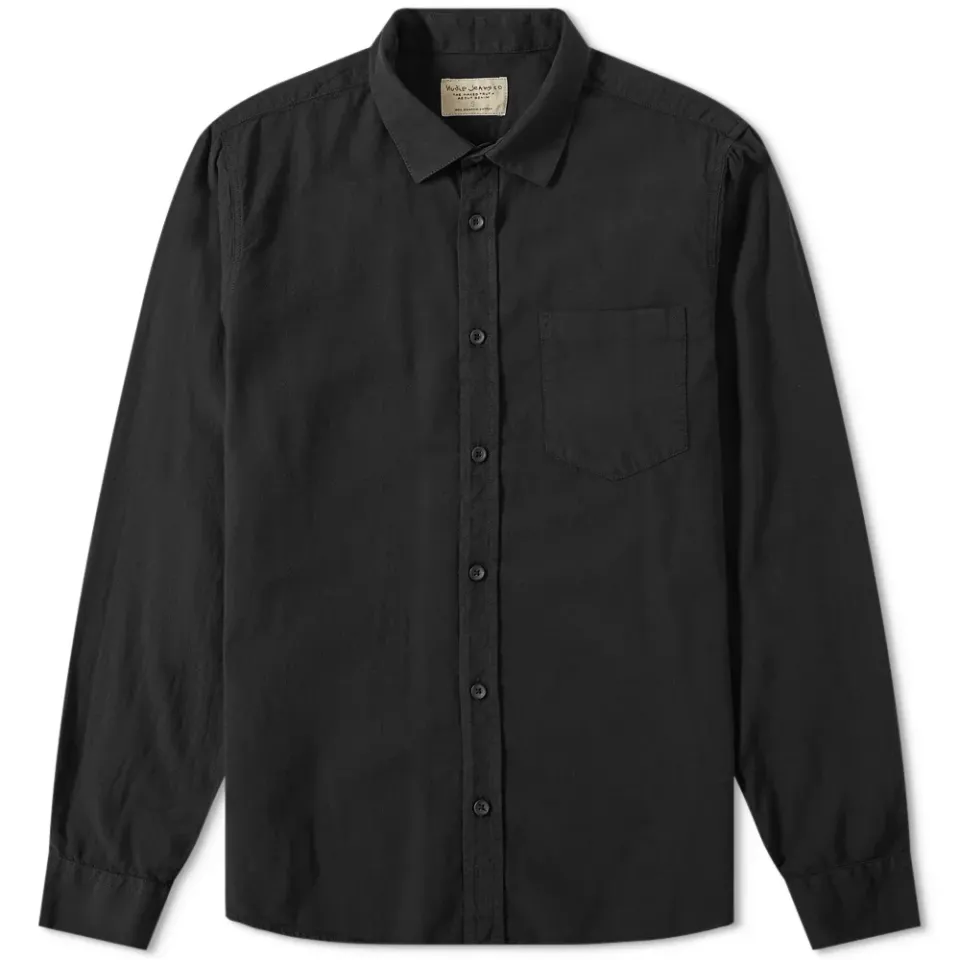 Nudie Henry Garment Dye Shirt