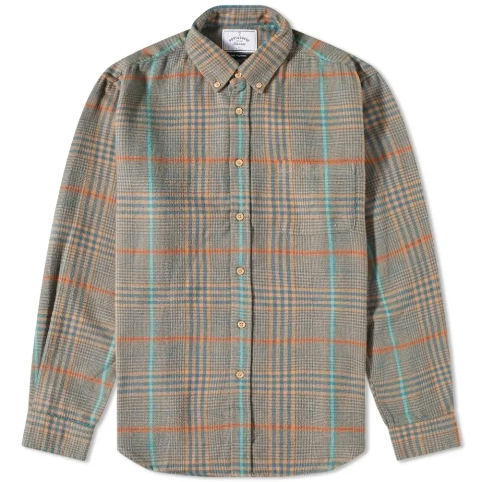 Fun Button Down Tartan Shirt