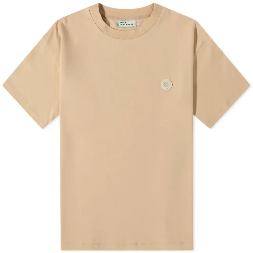 Drôle de Monsieur Back Print Slogan T-Shirt