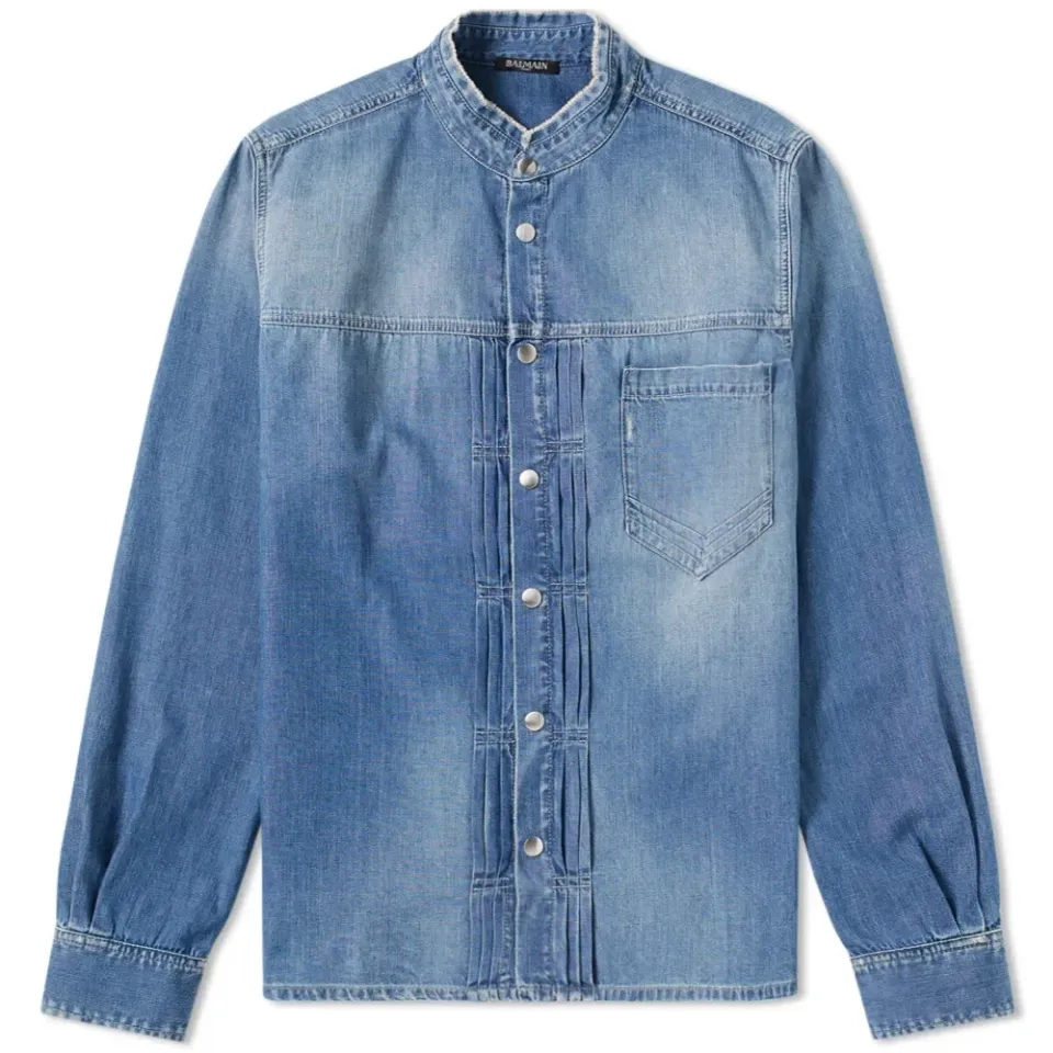 Military Denim Shirt