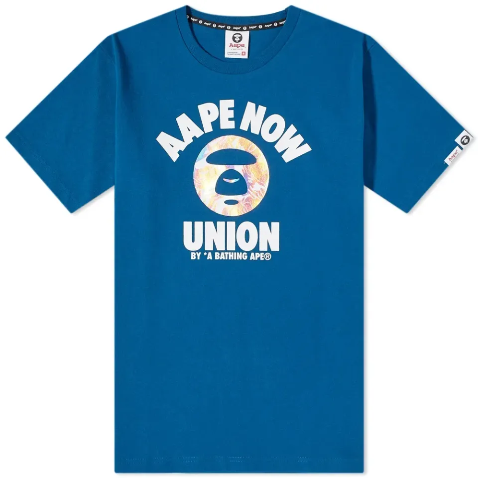 AAPE Foil Camo Union Tee