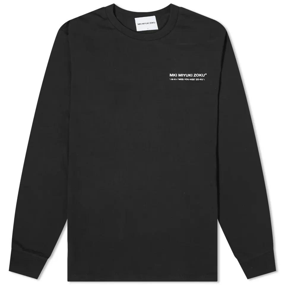 Long Sleeve Phonetic T-Shirt