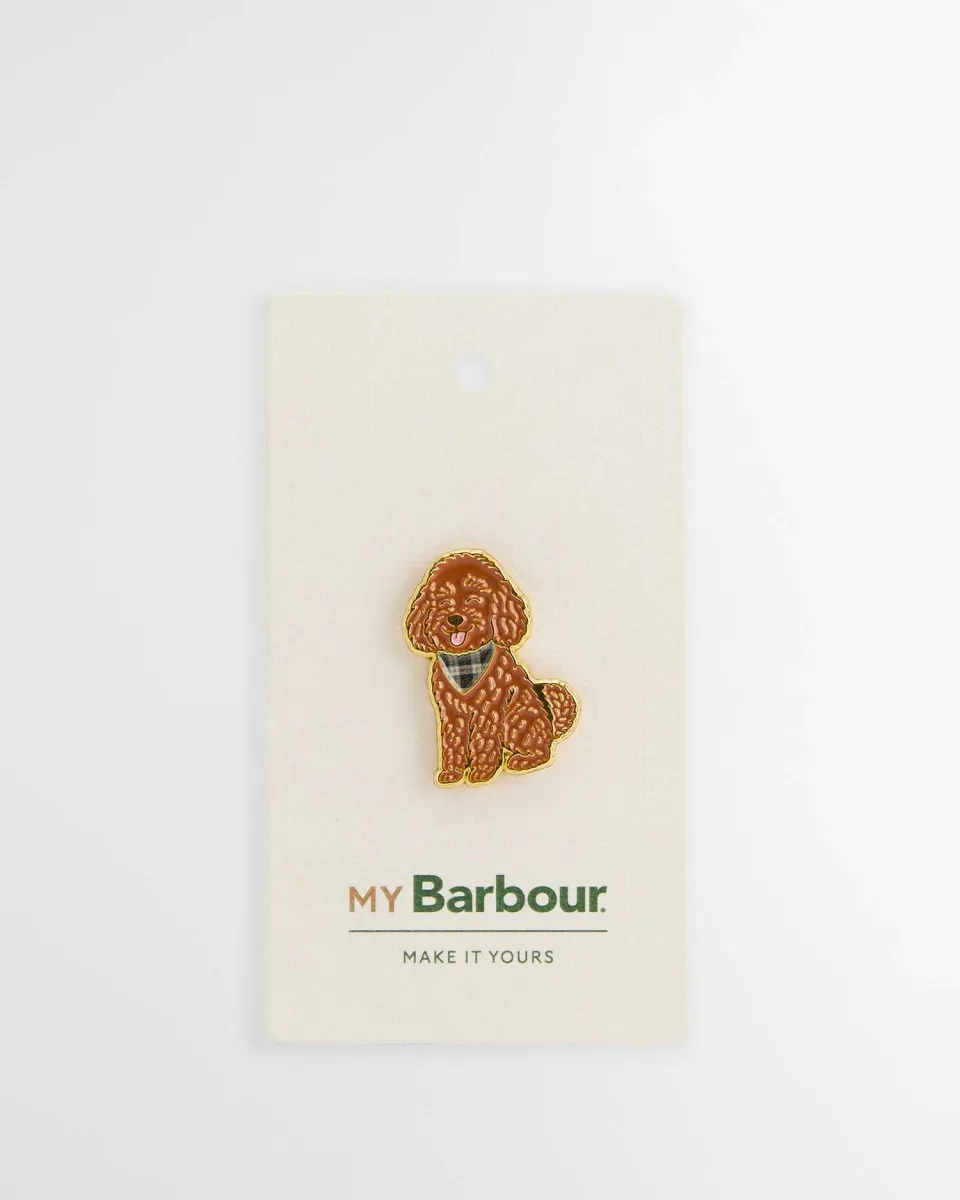 Poodle Pin Badge