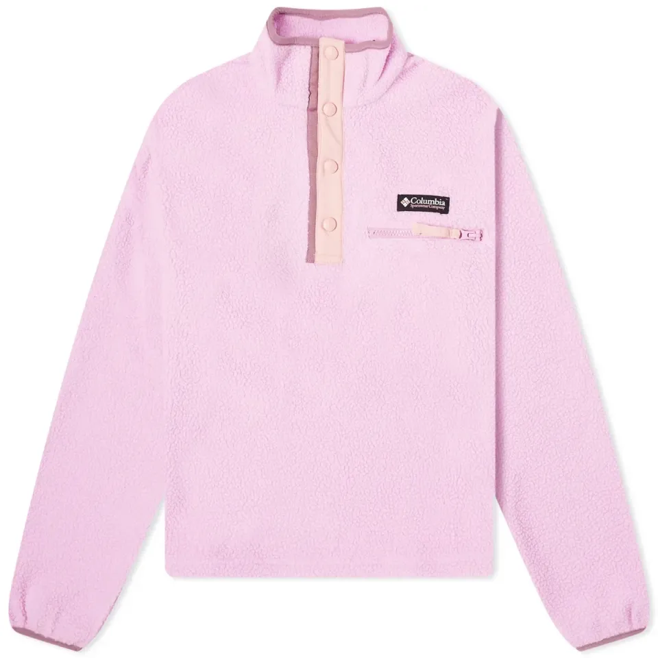Helvetic Cropped Half Snap Fleece