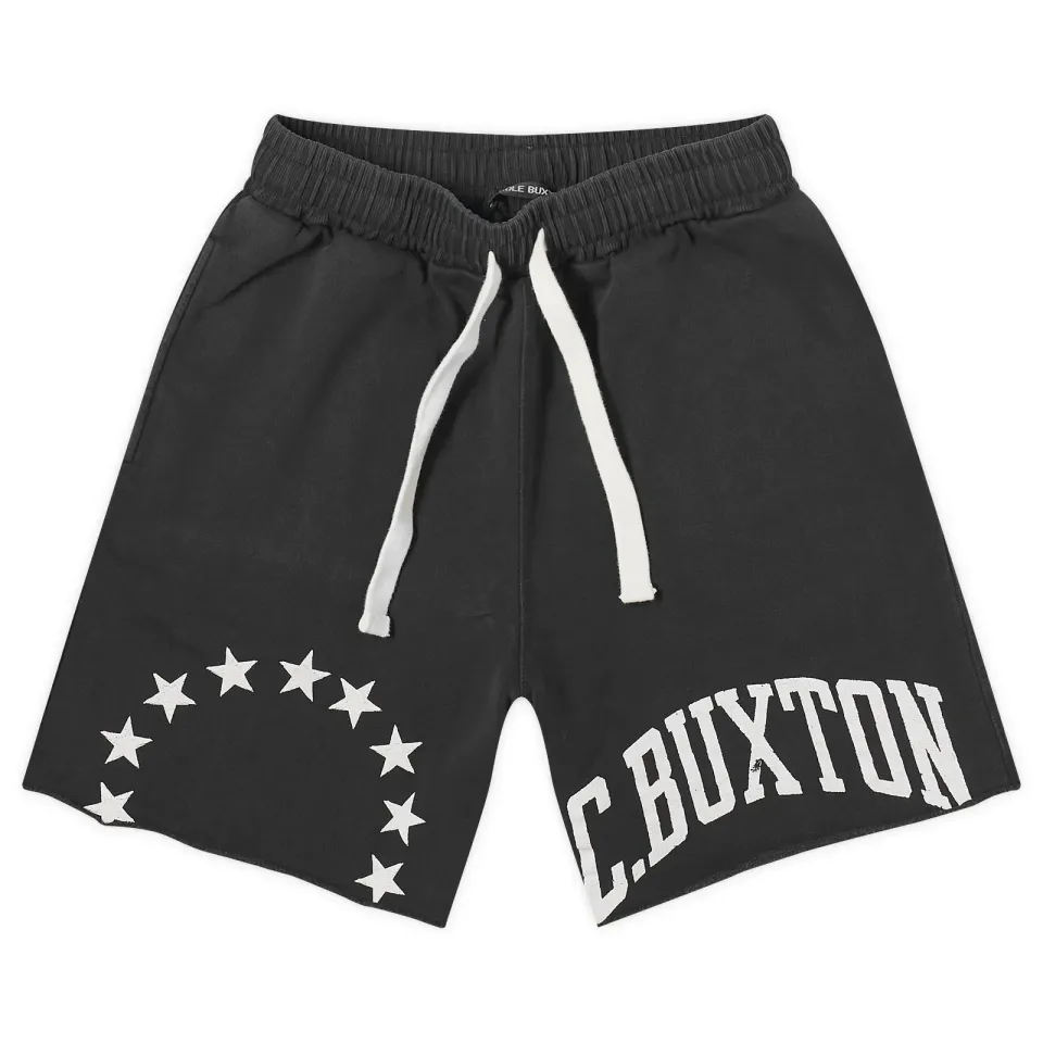 Cut Off Varsity Sweat Shorts