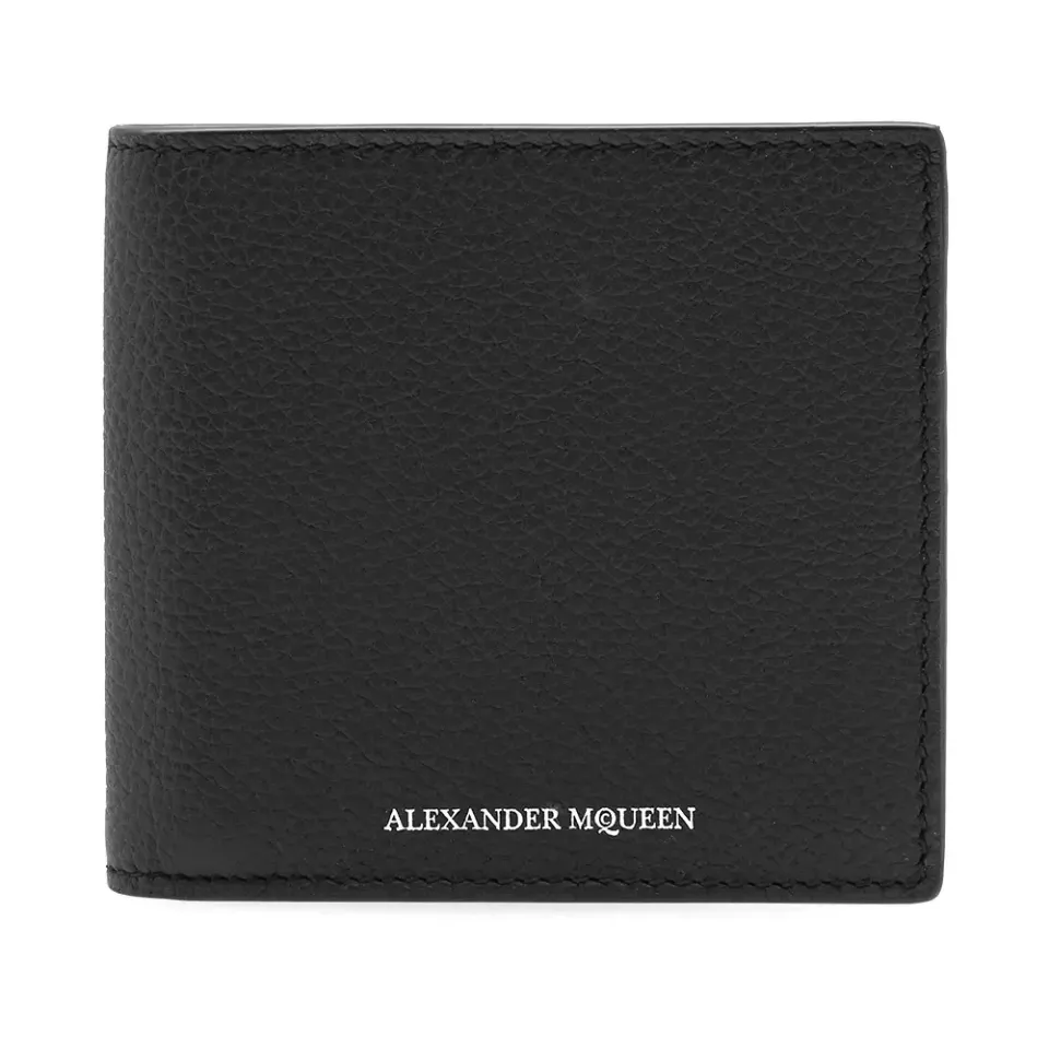 Grain Leather Billfold Wallet