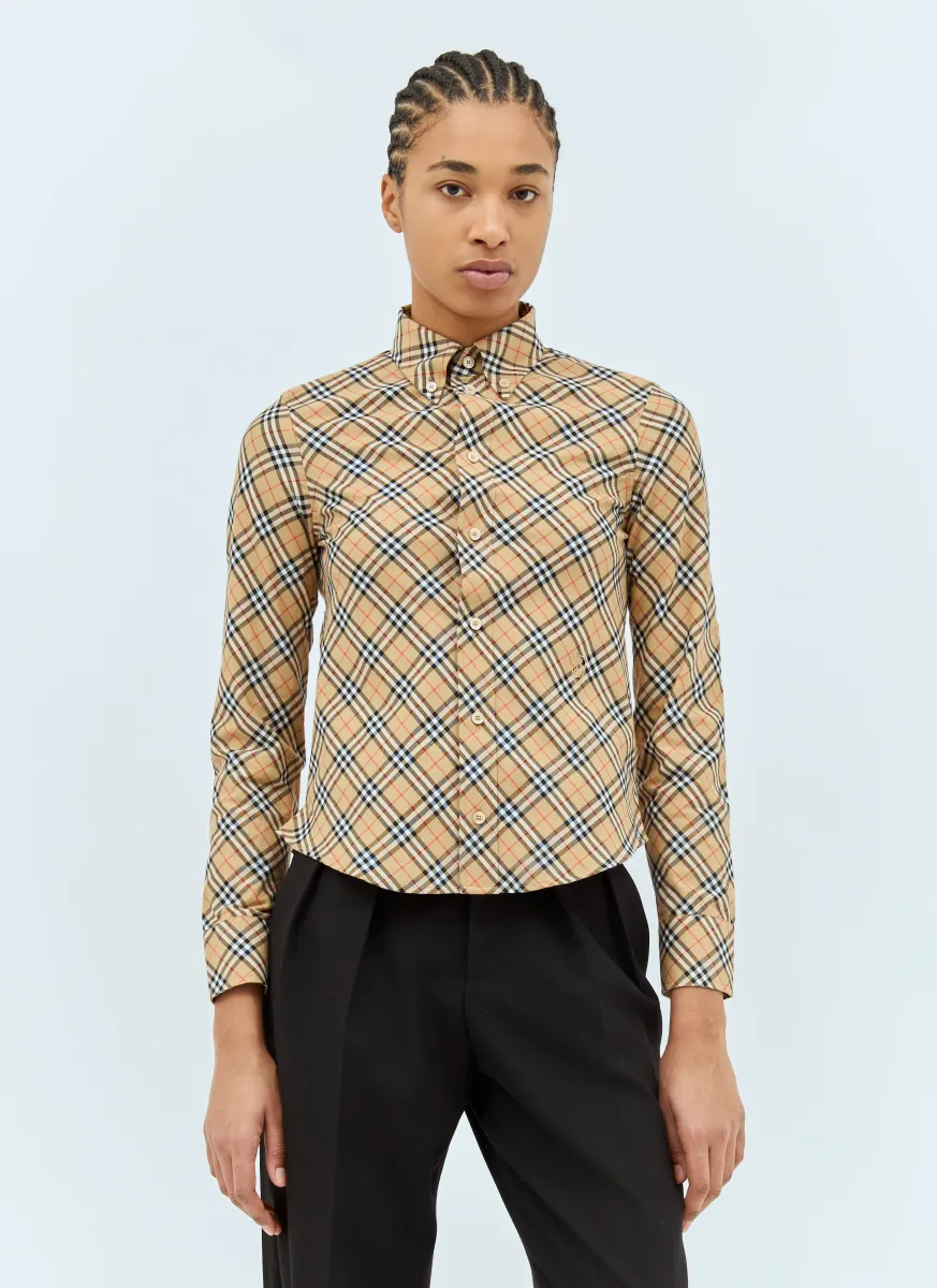 Check Cotton Shirt