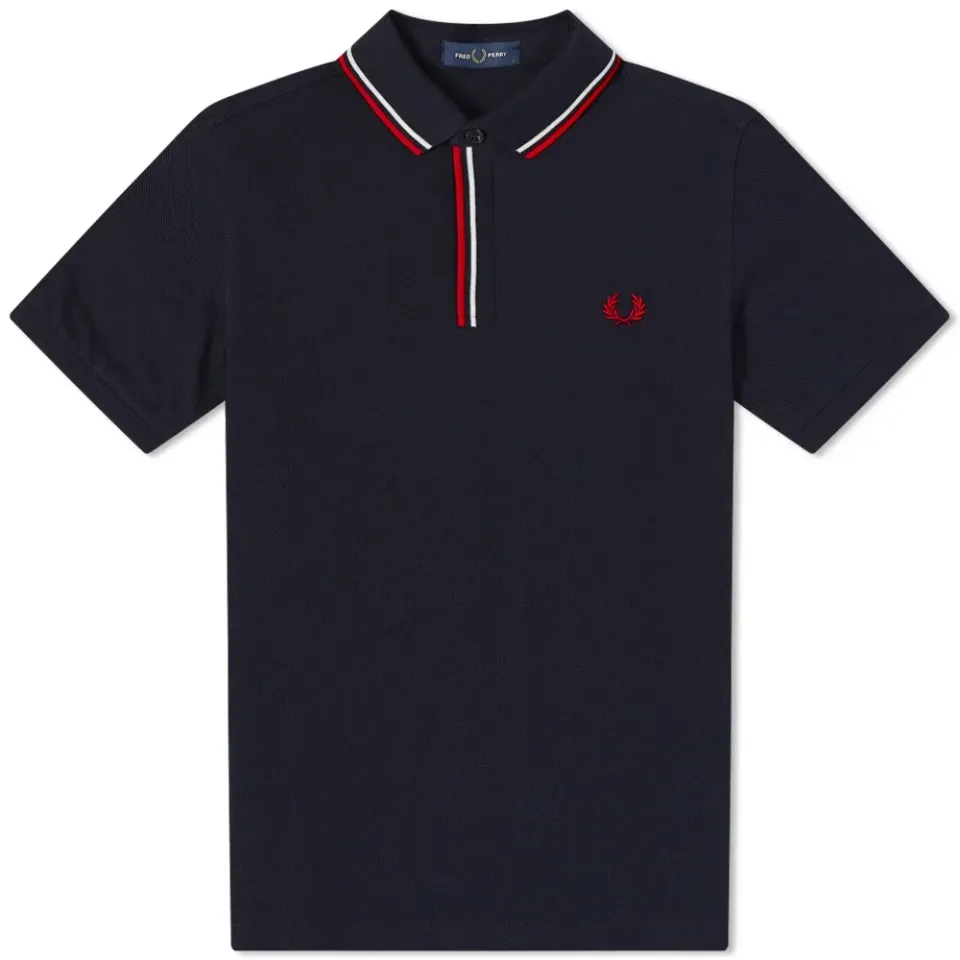 Tipped Placket Polo