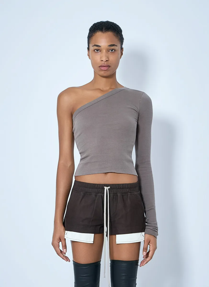 Asymmetric Long-Sleeve Top