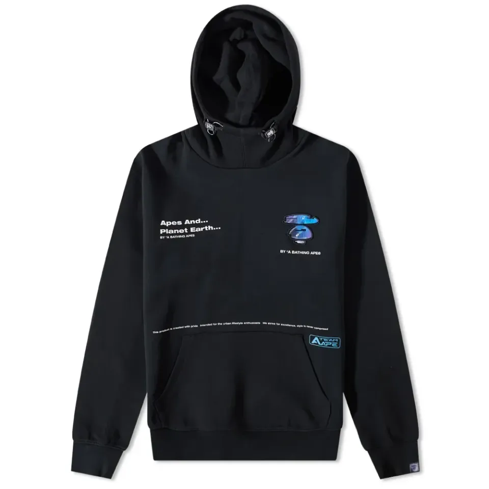 AAPE Embossed Logo Hoodie