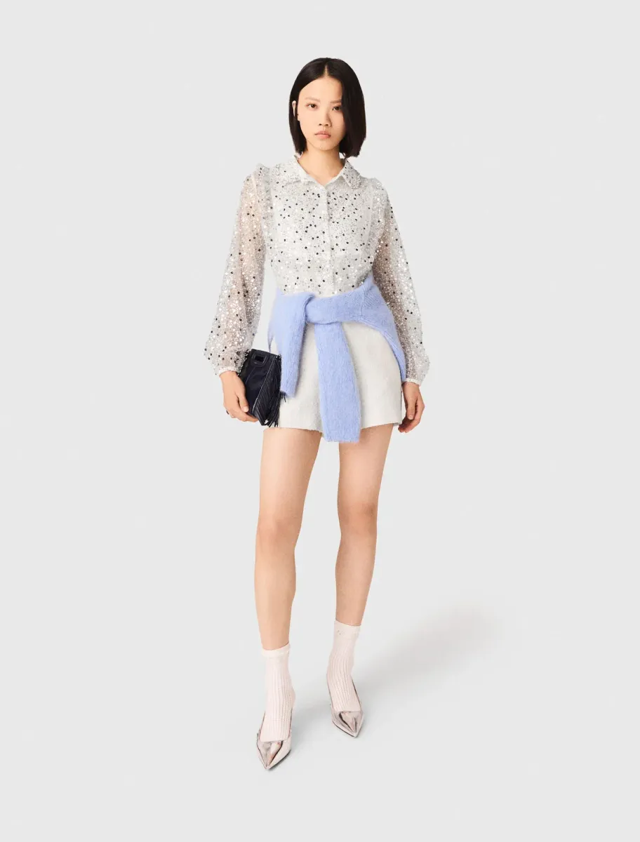 Tweed playsuit