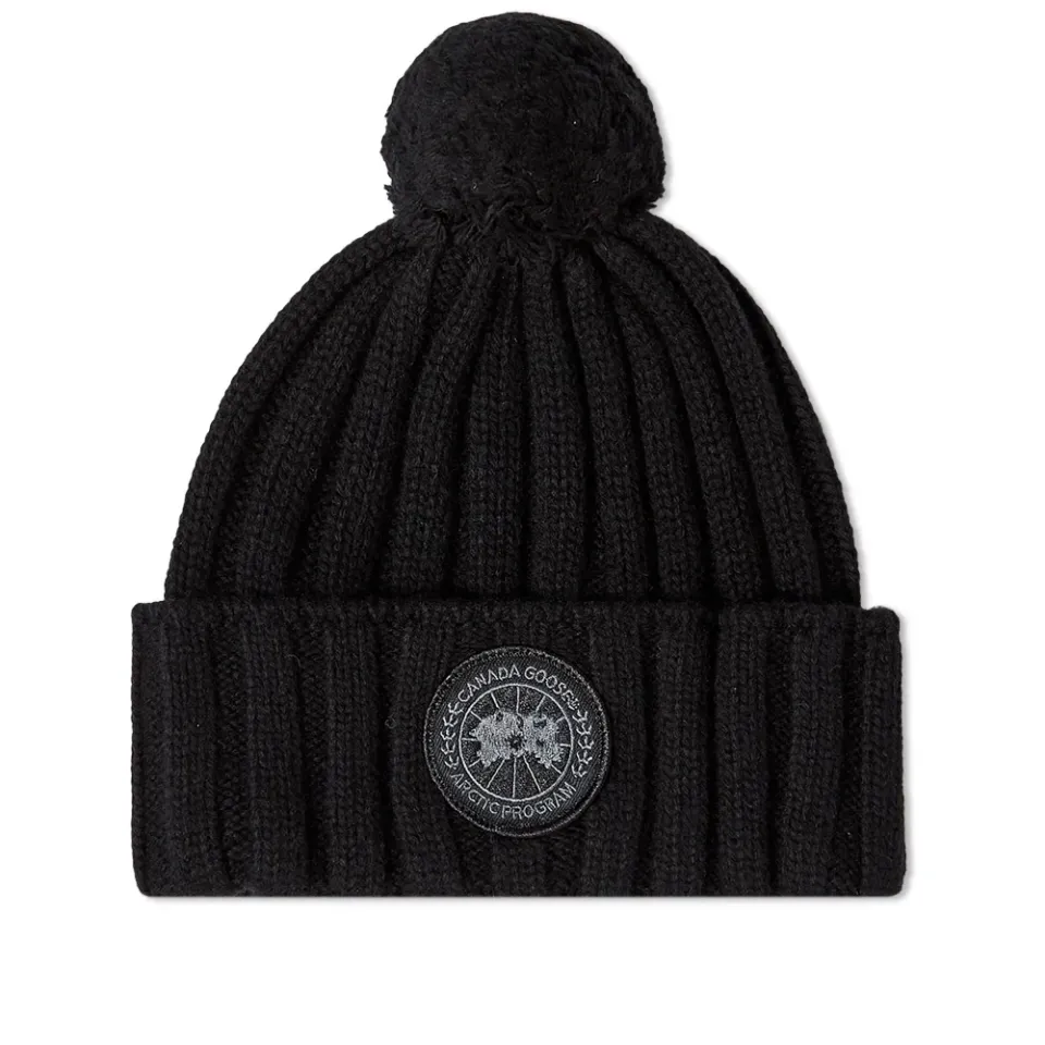 Cashmere Rib Beanie
